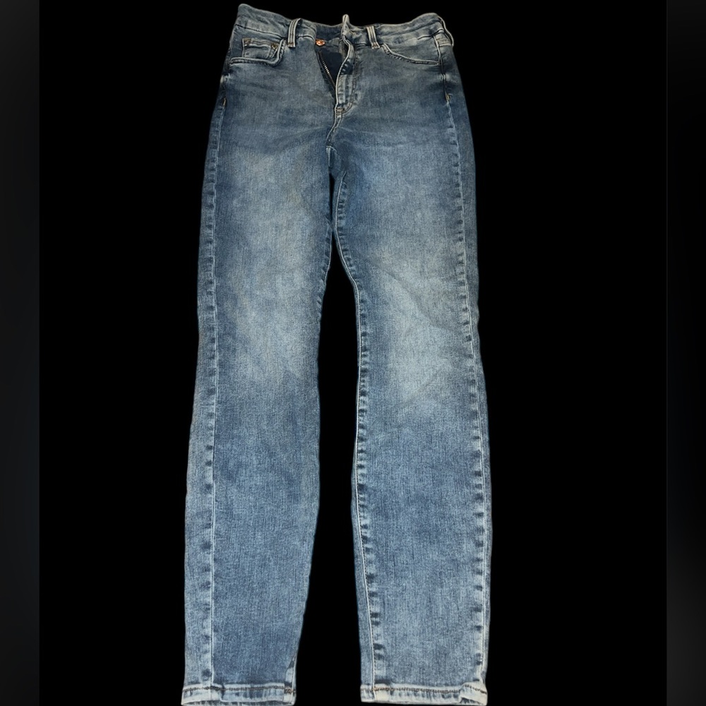 Blue Skinny Denim